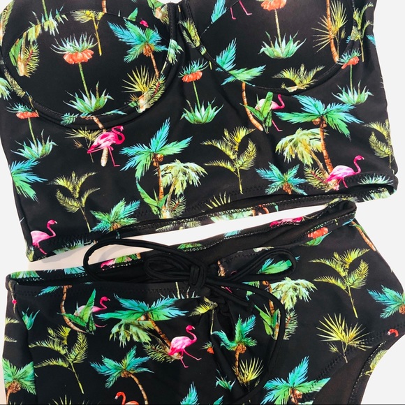 2/$25 Tropical Cupshe Swim Suit Sz Small - Picture 5 of 5